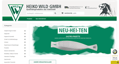 Desktop Screenshot of heikowild.de