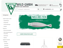 Tablet Screenshot of heikowild.de